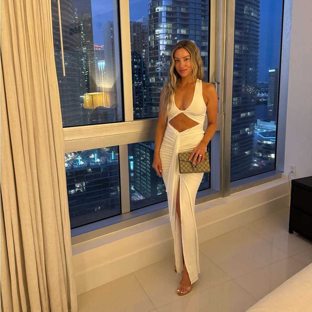 White dress